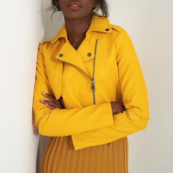 SOSKEN yellow Harley jacket - Picture 2 of 13